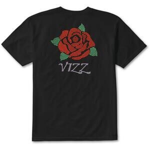 ThirtyTwo Men's T-Shirt Vizz Crewneck Short Sleeve Tee in Black